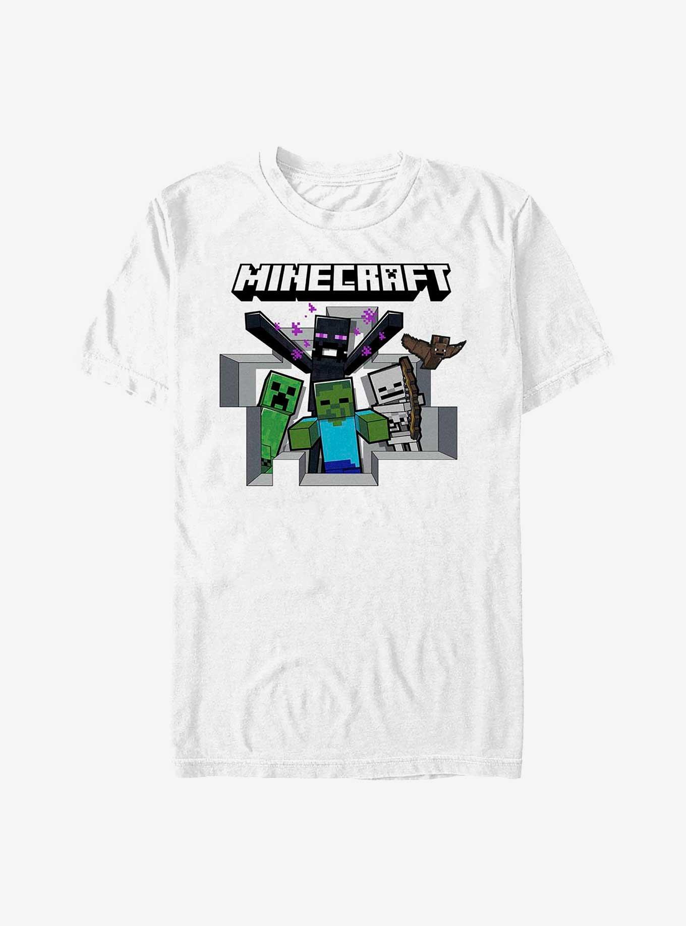 Minecraft Attack Squad T-Shirt, WHITE, hi-res