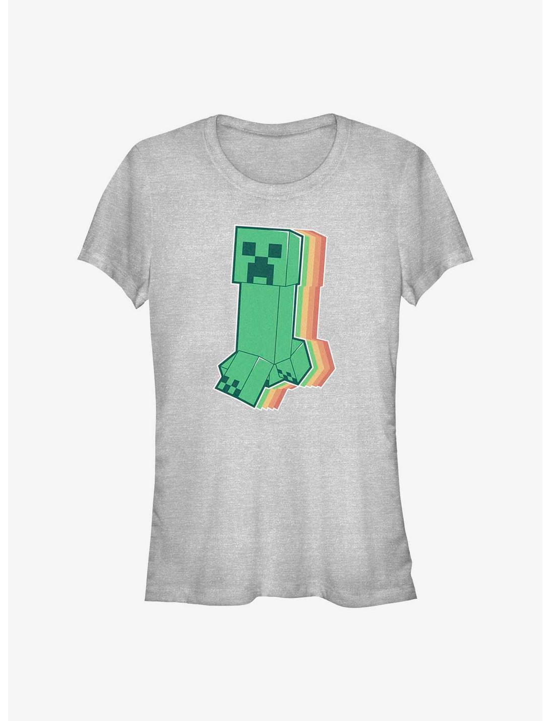 Minecraft Creeper Girls T-Shirt, ATH HTR, hi-res