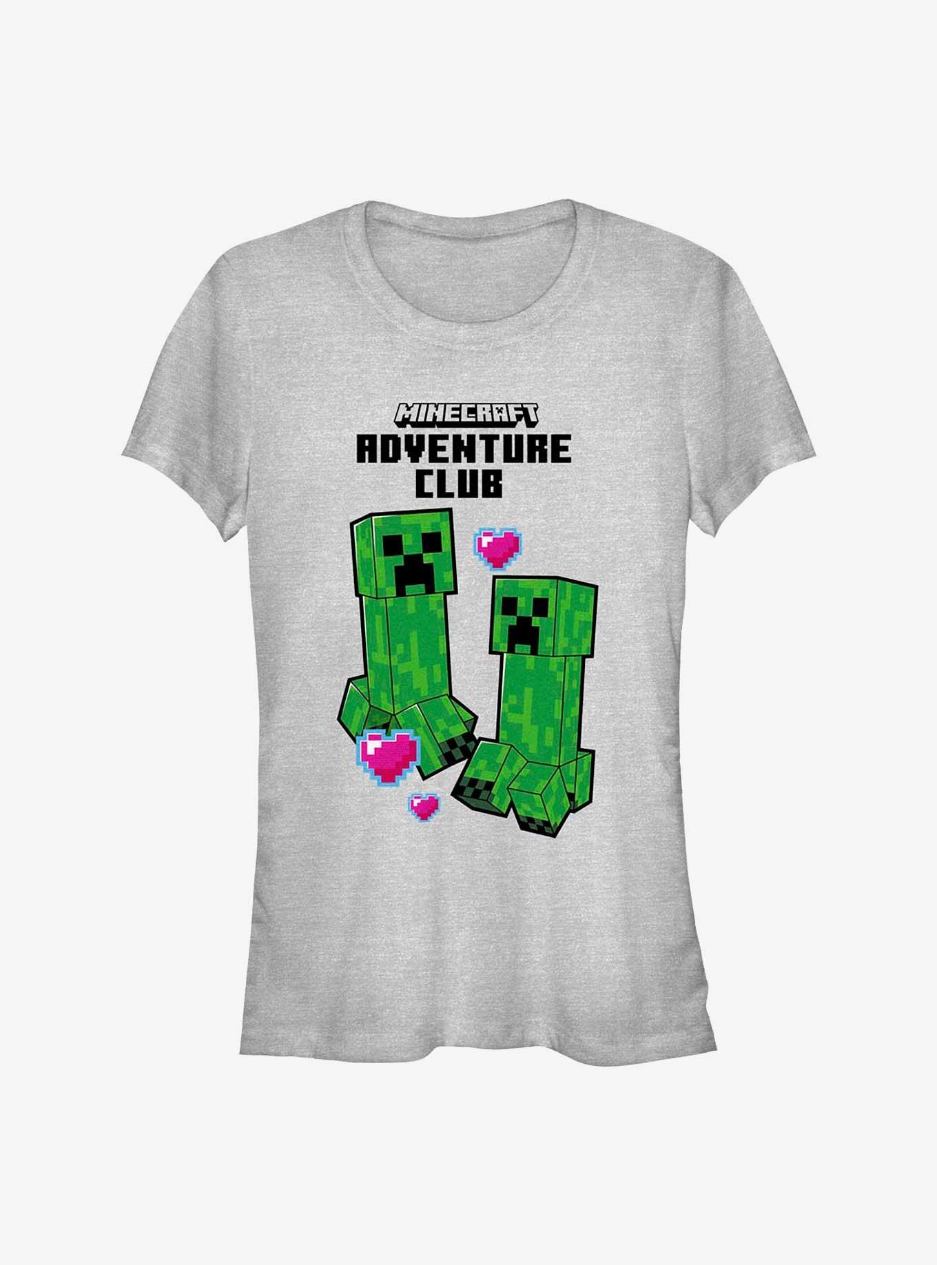 Minecraft Creeper Adventure Club Girls T-Shirt