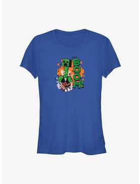 Minecraft Creeper Boom Girls T-Shirt, , hi-res