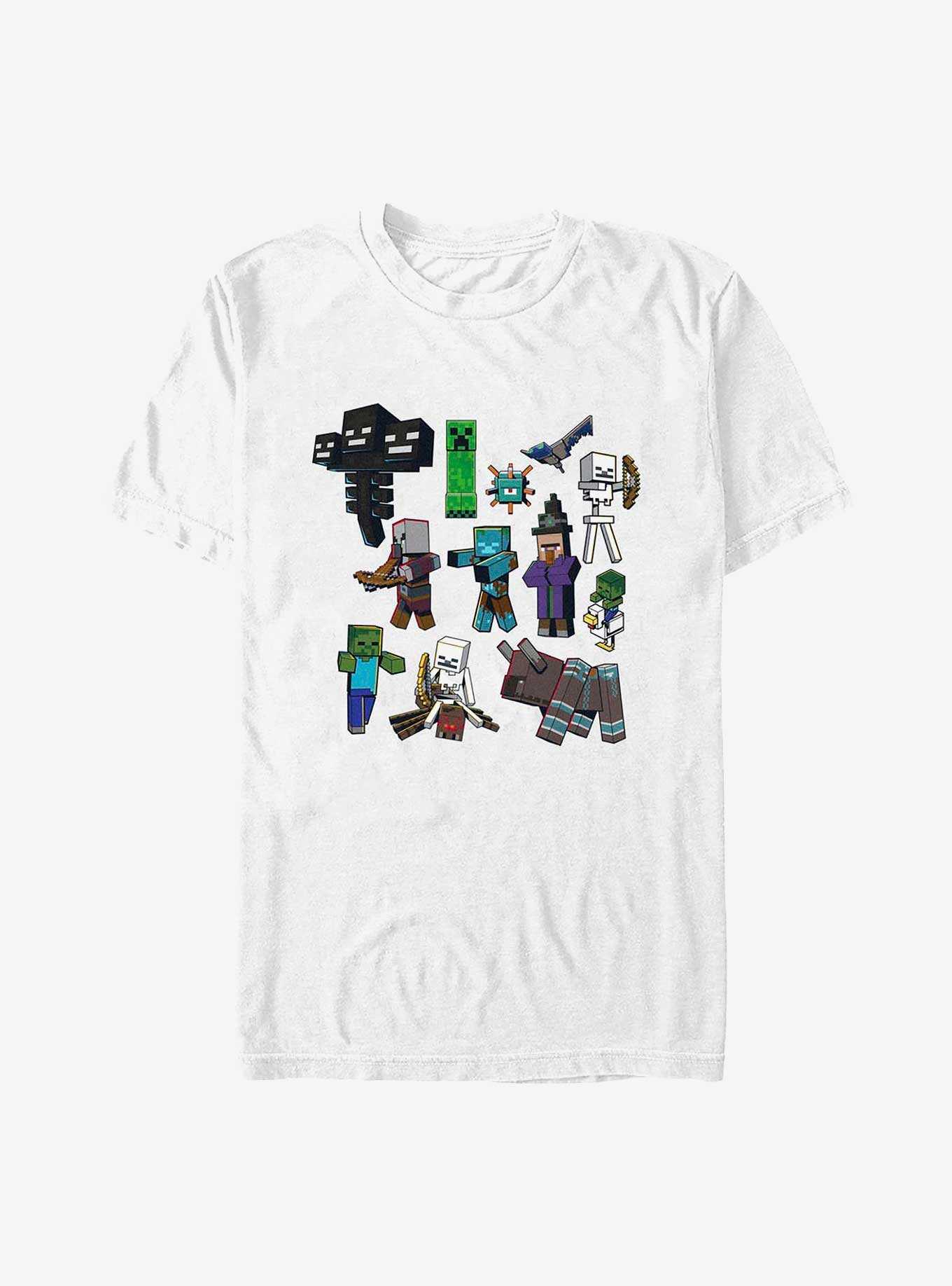 Minecraft Hostile Mobs T-Shirt, , hi-res