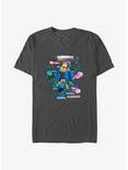 Minecraft Underwater Adventure T-Shirt, CHARCOAL, hi-res