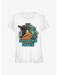 Minecraft Diamond Miner Girls T-Shirt, WHITE, hi-res