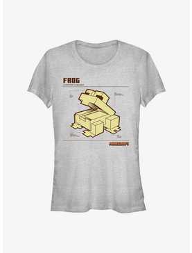 Minecraft Frog Schematic Girls T-Shirt, , hi-res