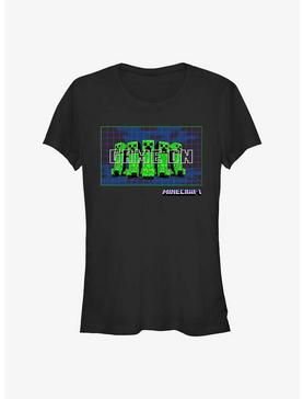 Minecraft Game On Creeper Girls T-Shirt, , hi-res