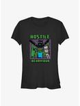 Minecraft Hostile Crew Girls T-Shirt, BLACK, hi-res