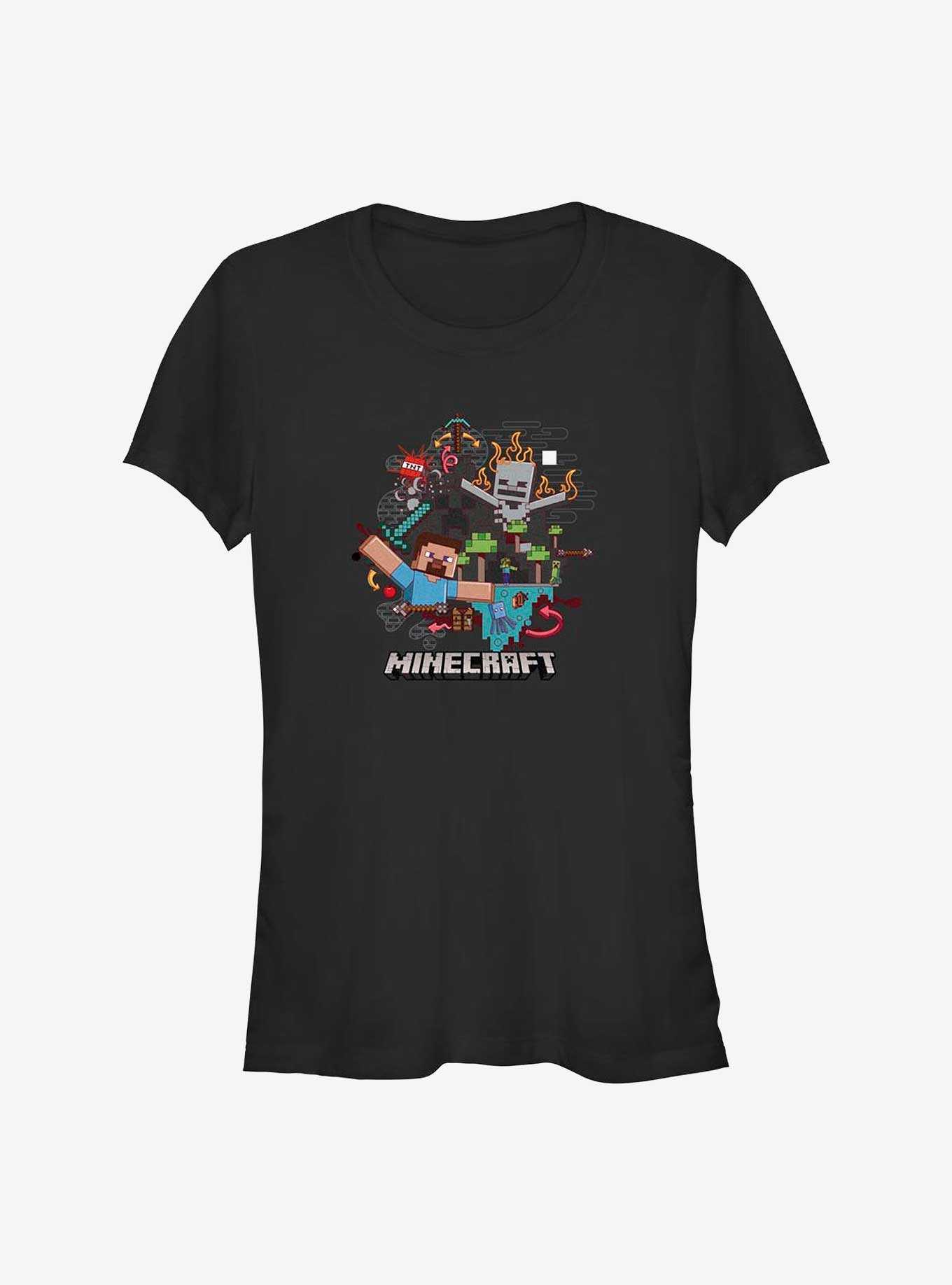 Minecraft Party Girls T-Shirt, , hi-res