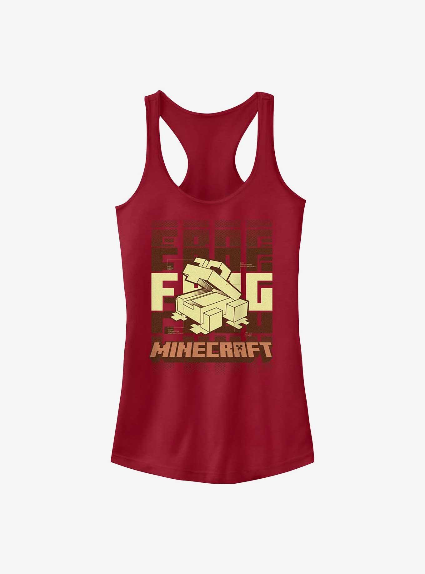 Minecraft Blueprint Frog Girls Tank, SCARLET, hi-res