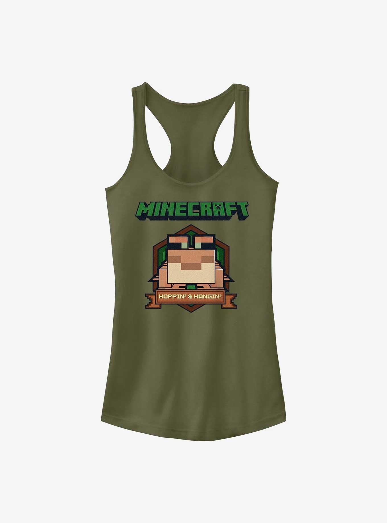 Minecraft Frog Girls Tank, MIL GRN, hi-res