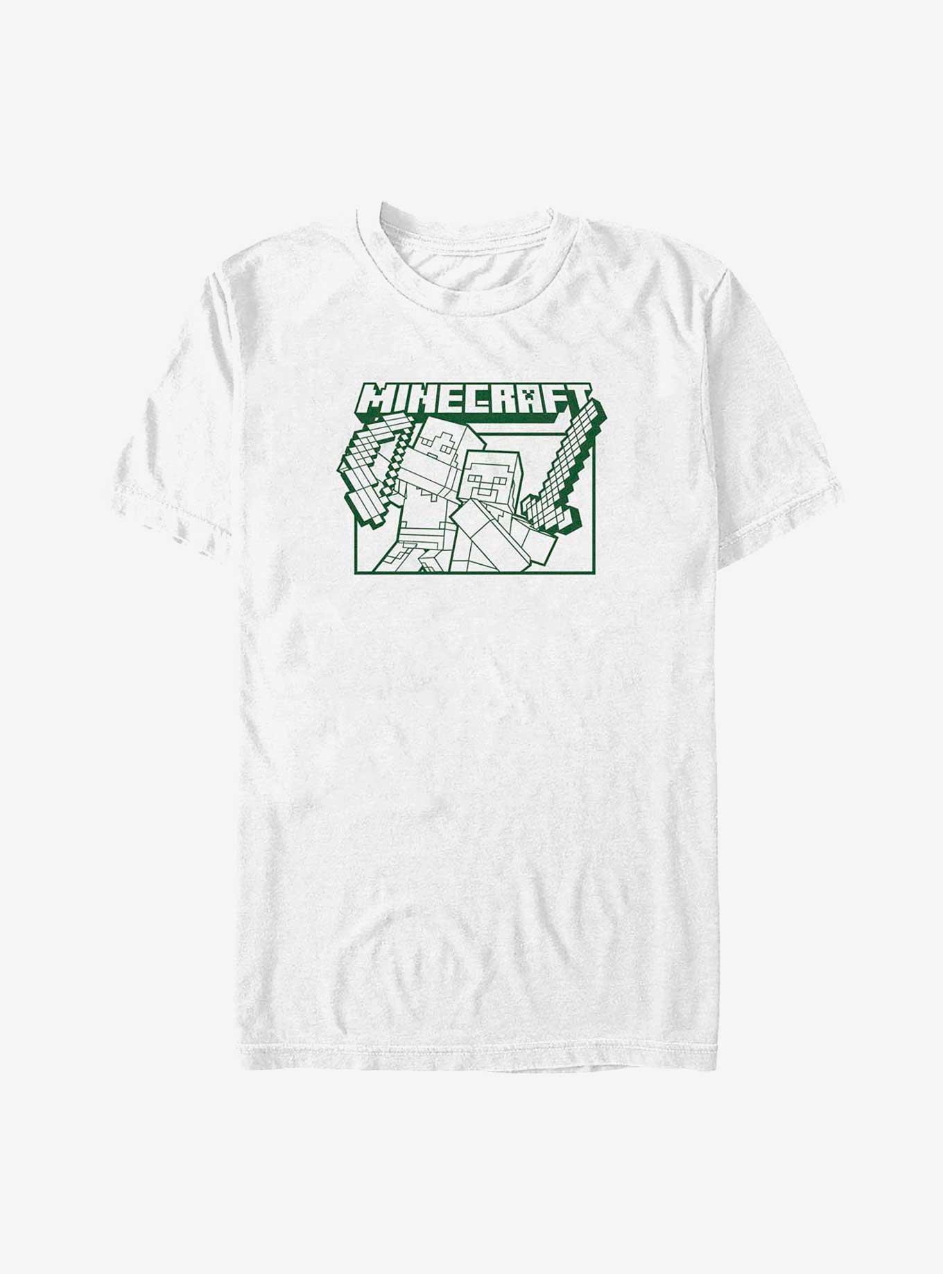 Minecraft Action Blocks T-Shirt, , hi-res
