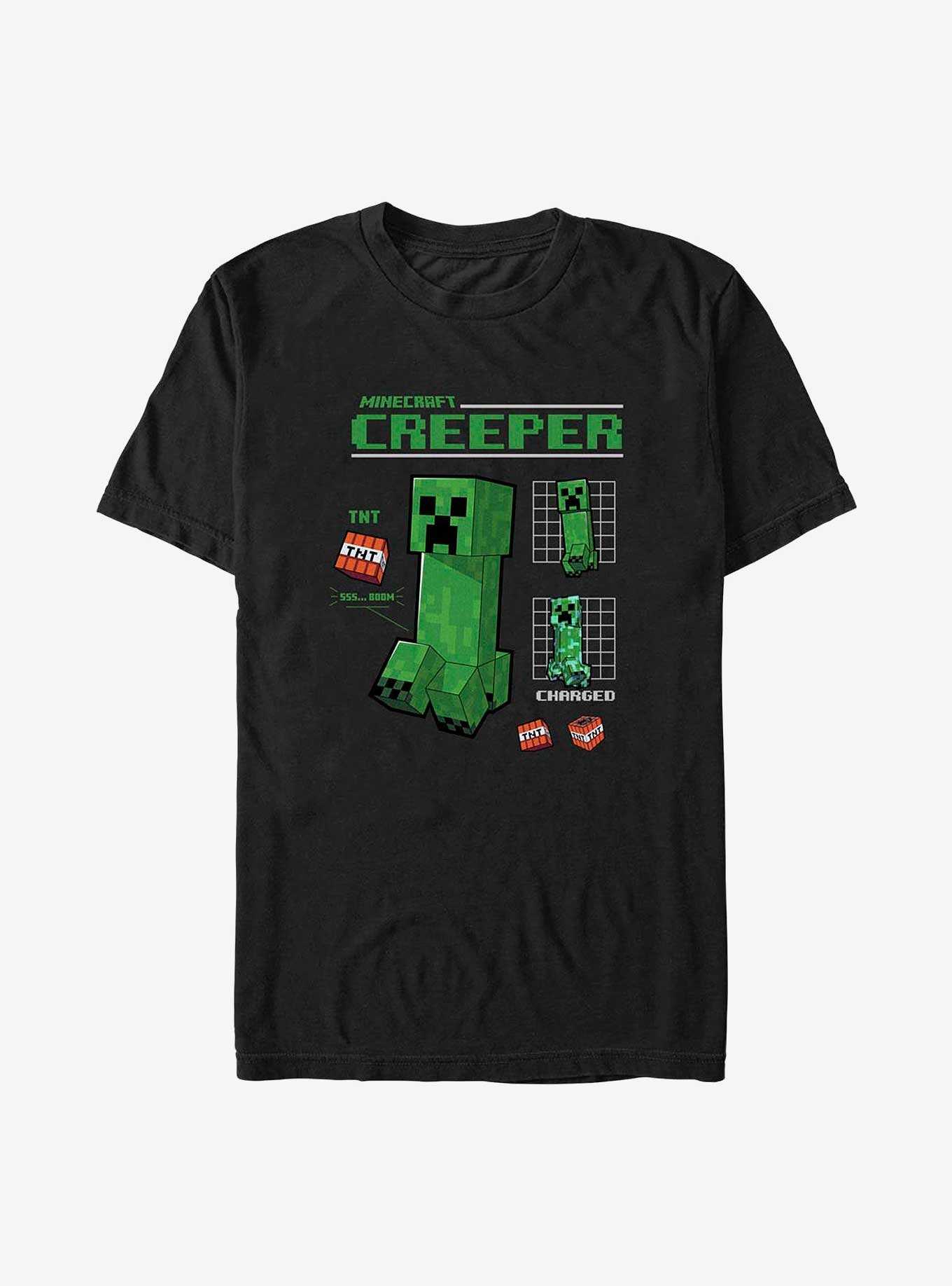 Minecraft Creeper Intel T-Shirt, , hi-res