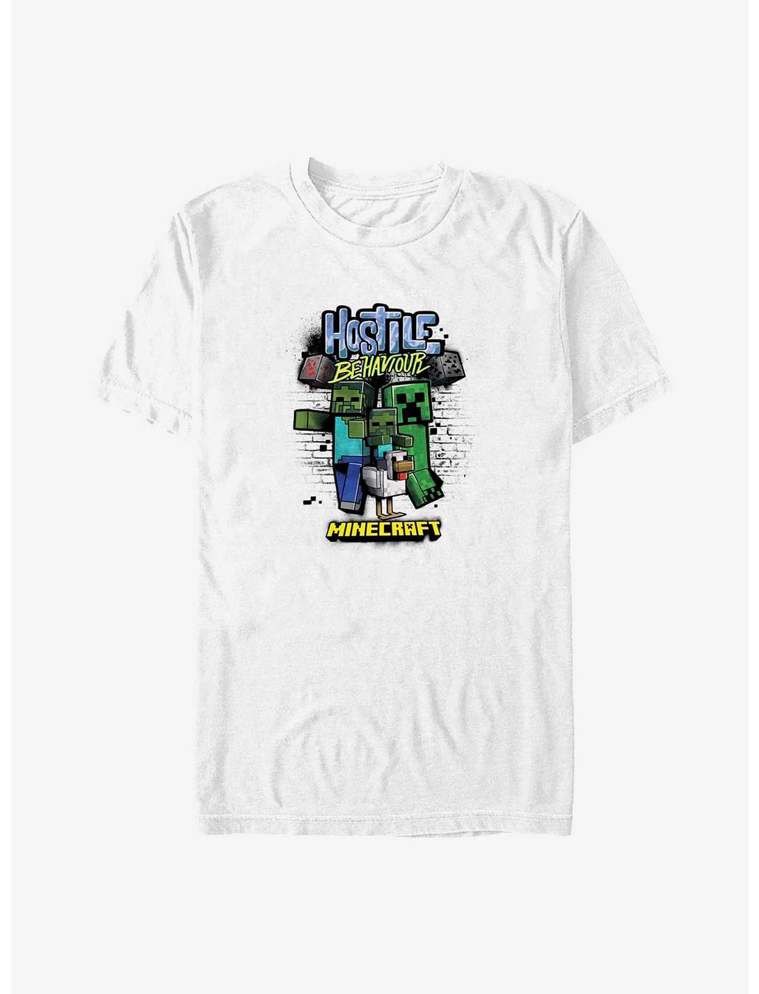 Minecraft Hostile Trio T-Shirt, WHITE, hi-res