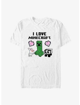 Minecraft I Love Minecraft T-Shirt, , hi-res