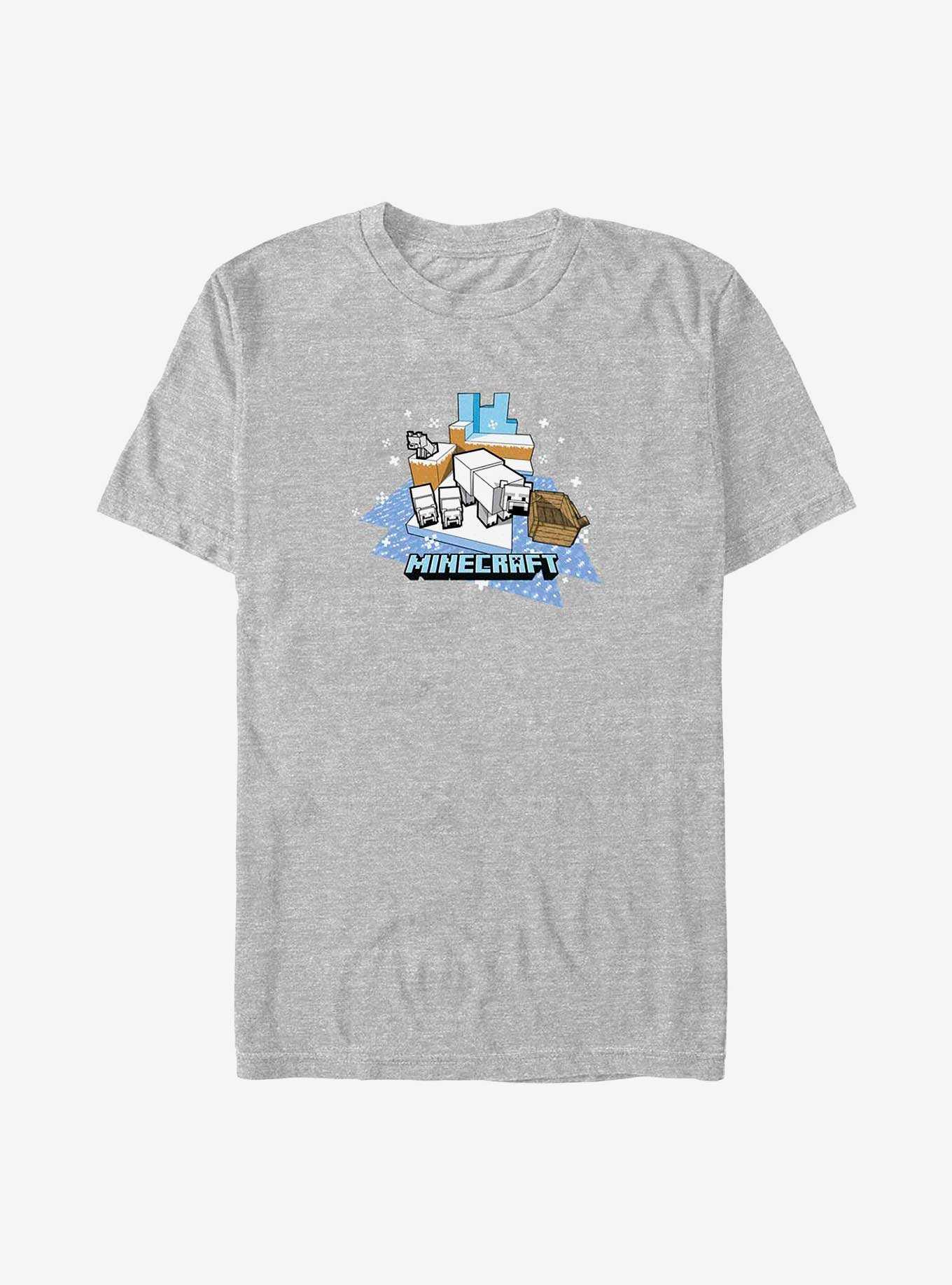 Minecraft Polar Bears T-Shirt, , hi-res
