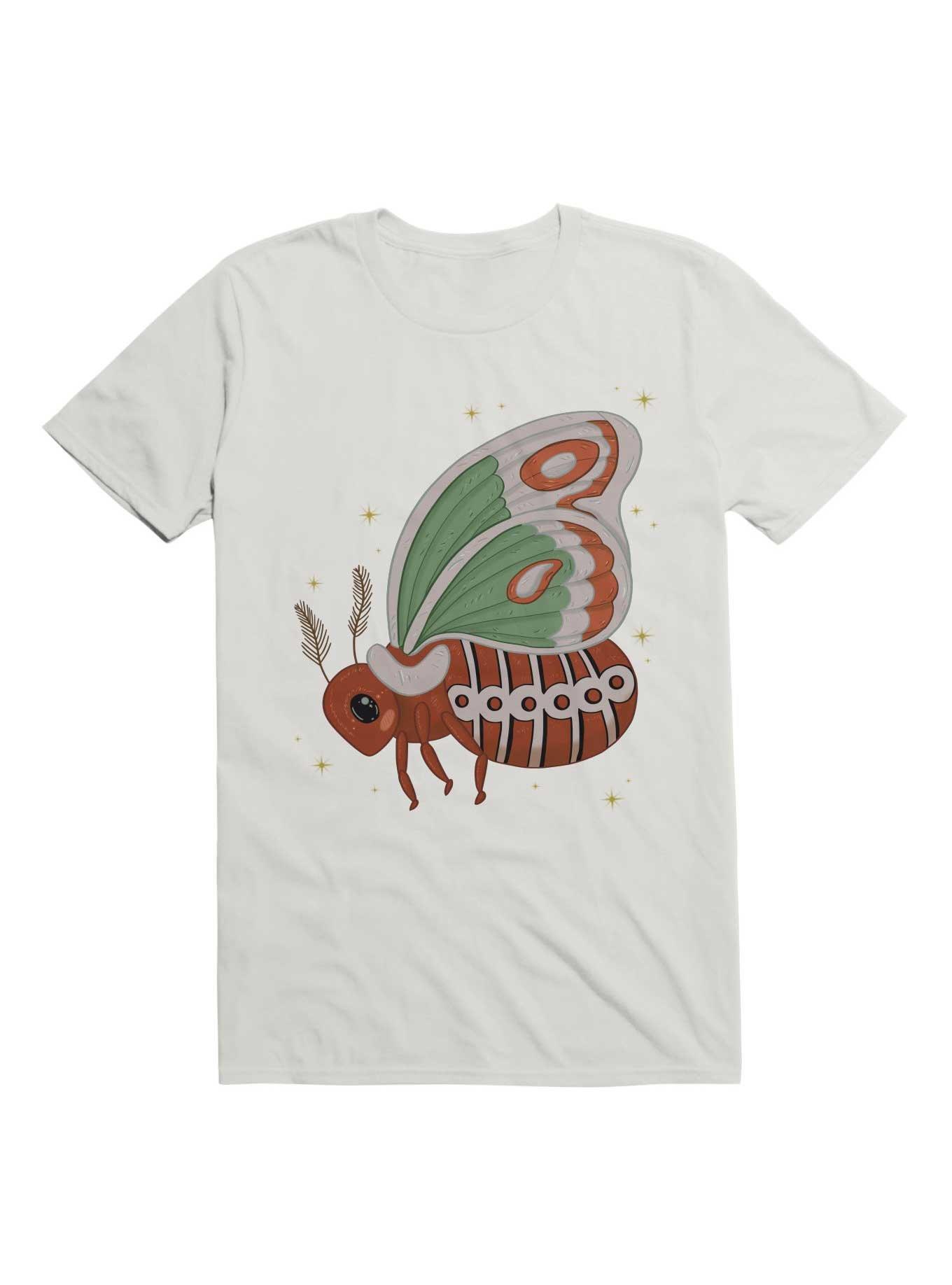 Kawaii Cecropia Moth T-Shirt, , hi-res