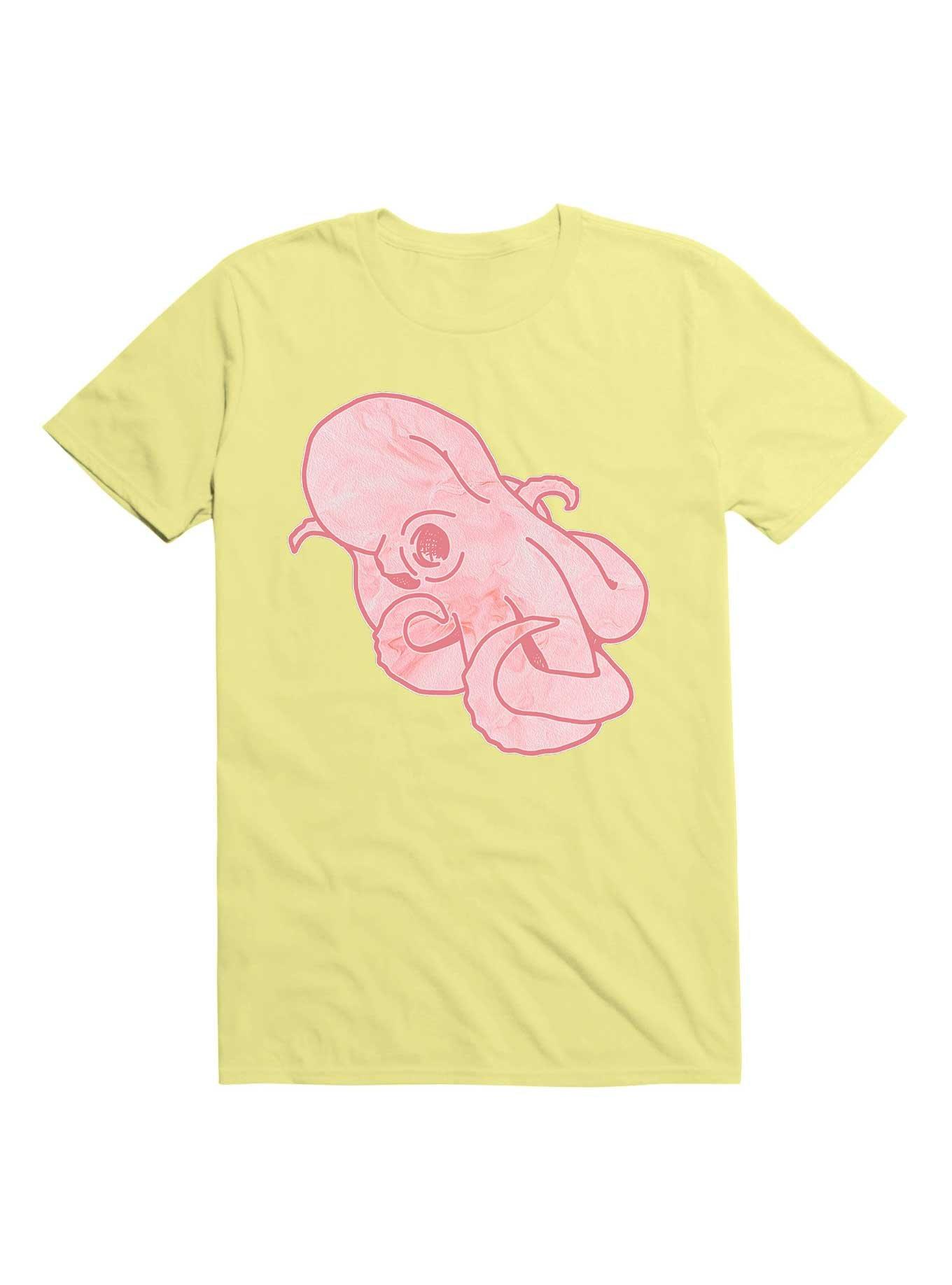 Kawaii Colorful Octopus - Strawberry Milk Squid Tie Dye T-Shirt, , hi-res
