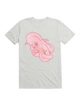 Kawaii Colorful Octopus - Strawberry Milk Squid Tie Dye T-Shirt, , hi-res
