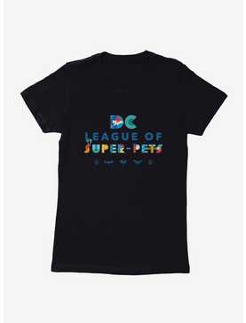 DC League of Super-Pets Character Font Womens T-Shirt, , hi-res