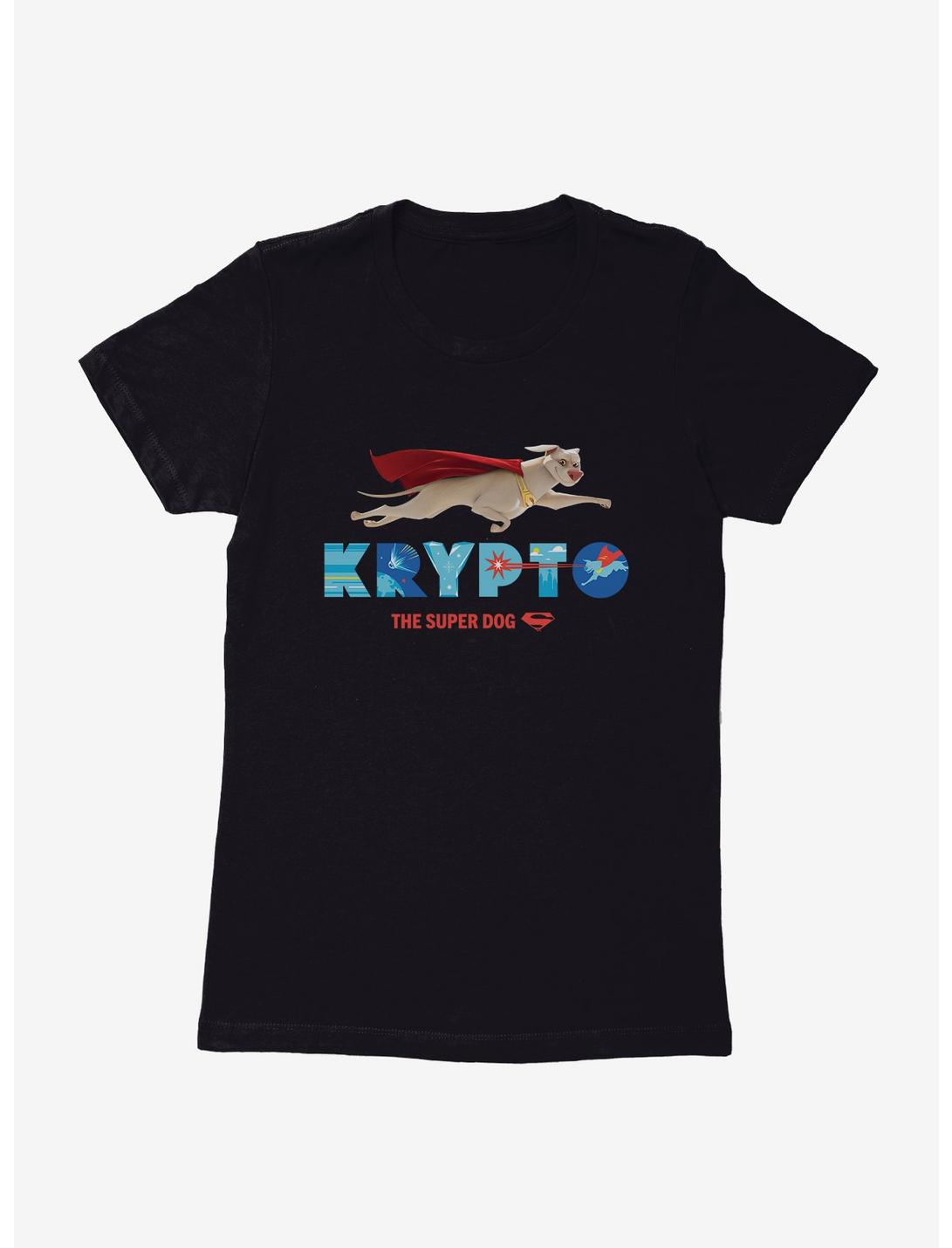 DC League of Super-Pets Krypto The Super Dog Flying Womens T-Shirt, , hi-res