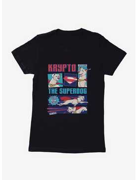 DC League of Super-Pets Krypto The Superdog Comic Style Womens T-Shirt, , hi-res