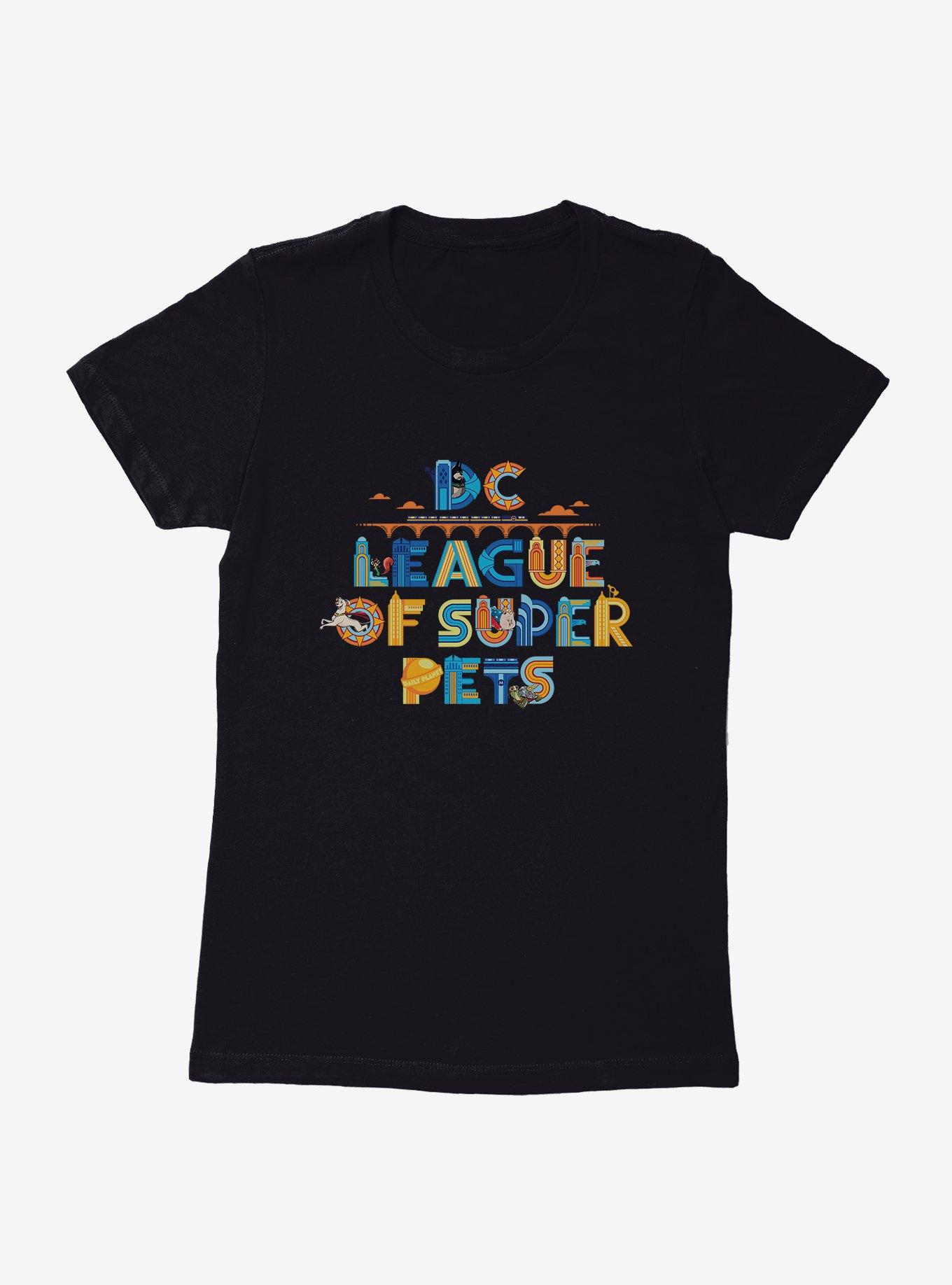 DC League of Super-Pets Metropolis Group Logo Womens T-Shirt, , hi-res