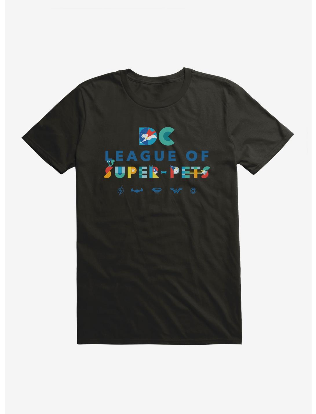 DC League of Super-Pets Character Font T-Shirt, , hi-res