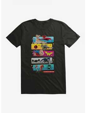 DC League of Super-Pets Group Stack Comic Style T-Shirt, , hi-res