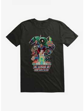 DC League of Super-Pets Super Powered Pack Comic Style T-Shirt, , hi-res