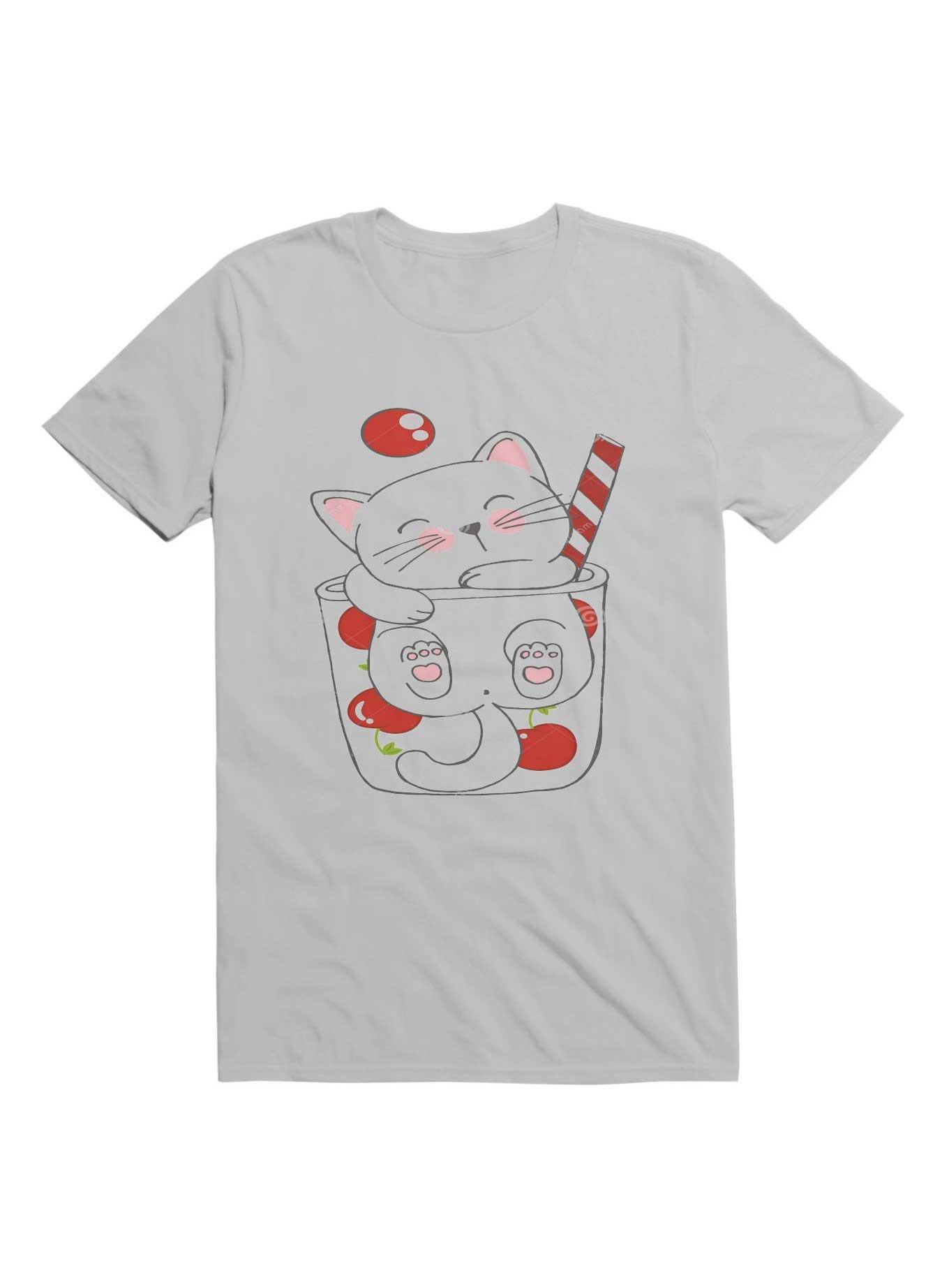 Kawaii Cute anime T-Shirt, ICE GREY, hi-res