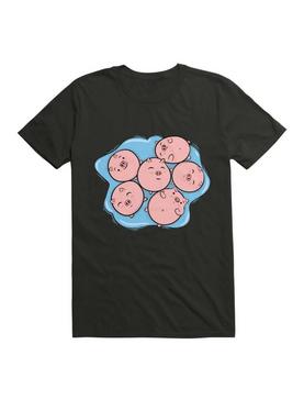 Kawaii Piggy Puddle T-Shirt, , hi-res