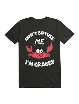 Kawaii Don't Bother Me I'm Crabby T-Shirt, , hi-res