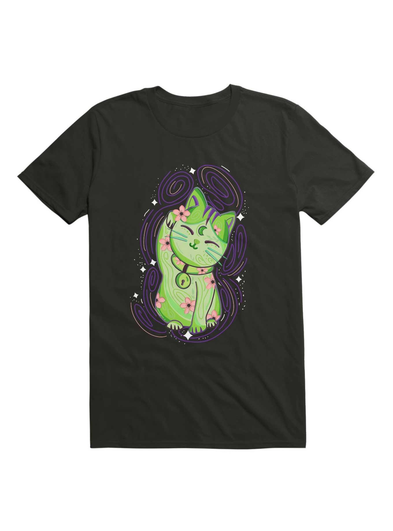 Kawaii Neko Moon Magic T-Shirt, , hi-res