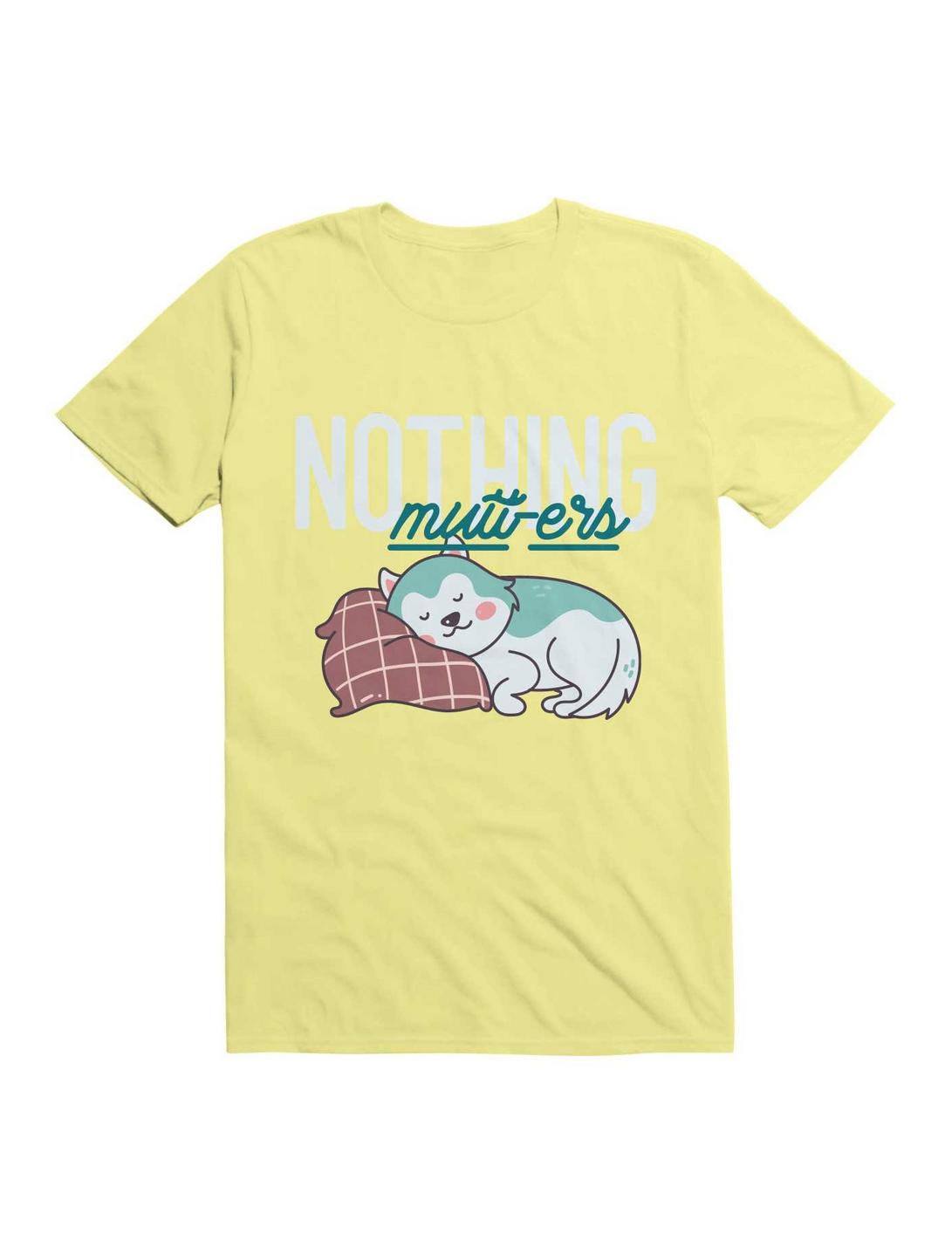 Kawaii Nothing Mutt-ers T-Shirt, CORN SILK, hi-res