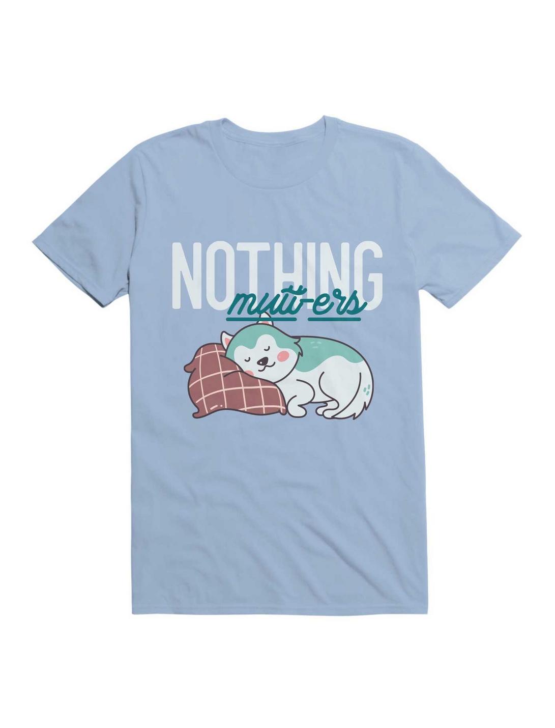 Kawaii Nothing Mutt-ers T-Shirt, LIGHT BLUE, hi-res