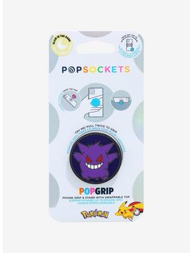 Pokémon Gengar Glow-in-the-Dark Enamel PopSocket, , hi-res