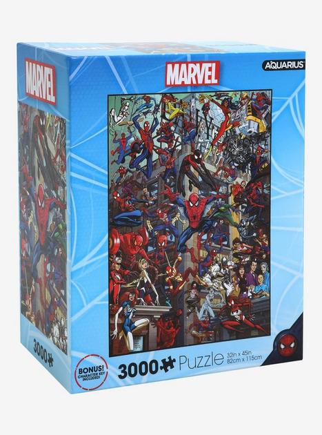 Marvel Spiderman Jigsaw Puzzle + Bonus Colouring
