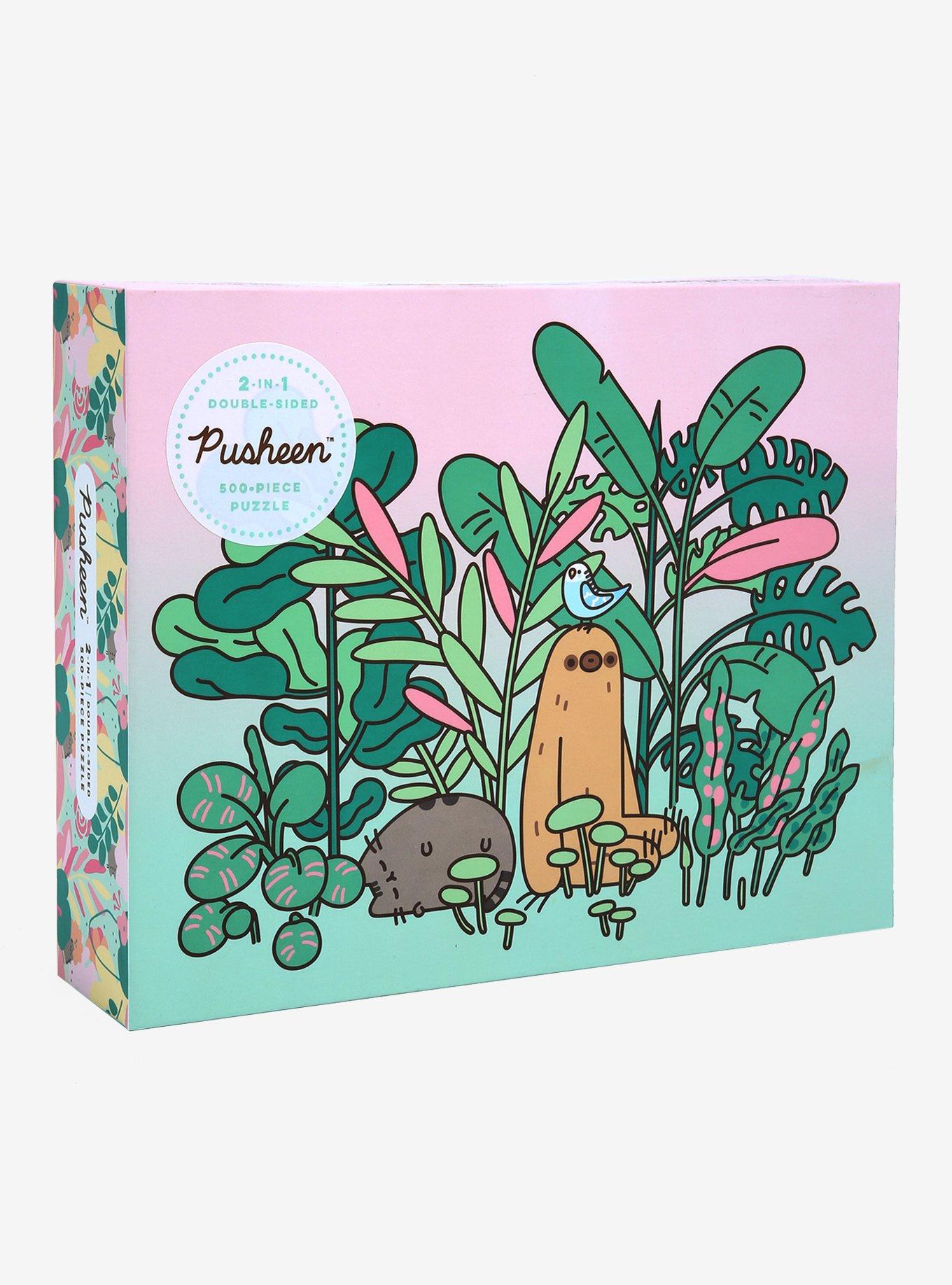 Pusheen Double-Sided 500-Piece Puzzle & Sticker Set | BoxLunch