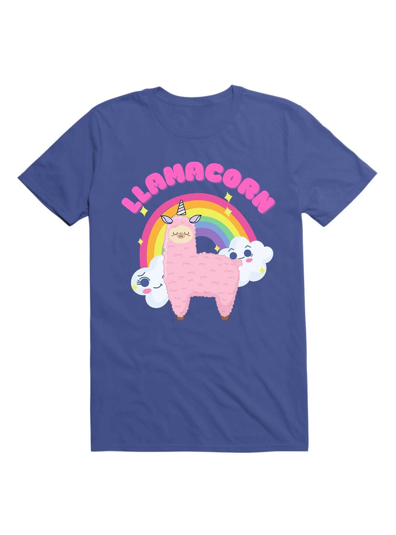 Kawaii Llamacorn T-Shirt, , hi-res