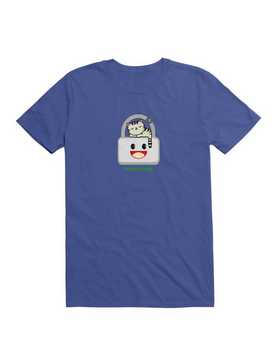 Kawaii Sleeping Kitty Lock Screen T-Shirt, , hi-res