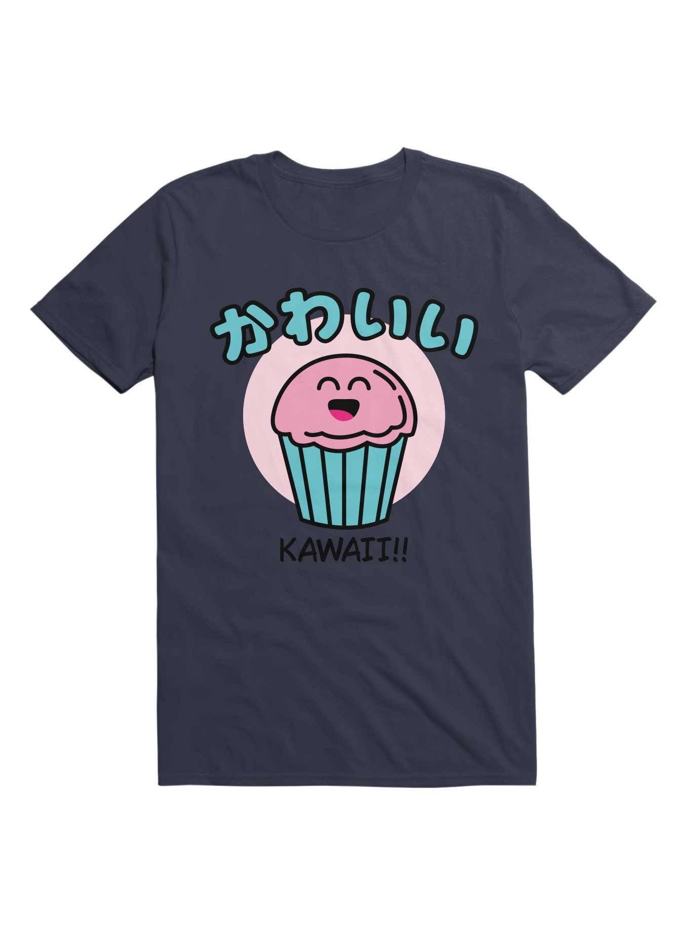 Kawaii!! T-Shirt, NAVY, hi-res