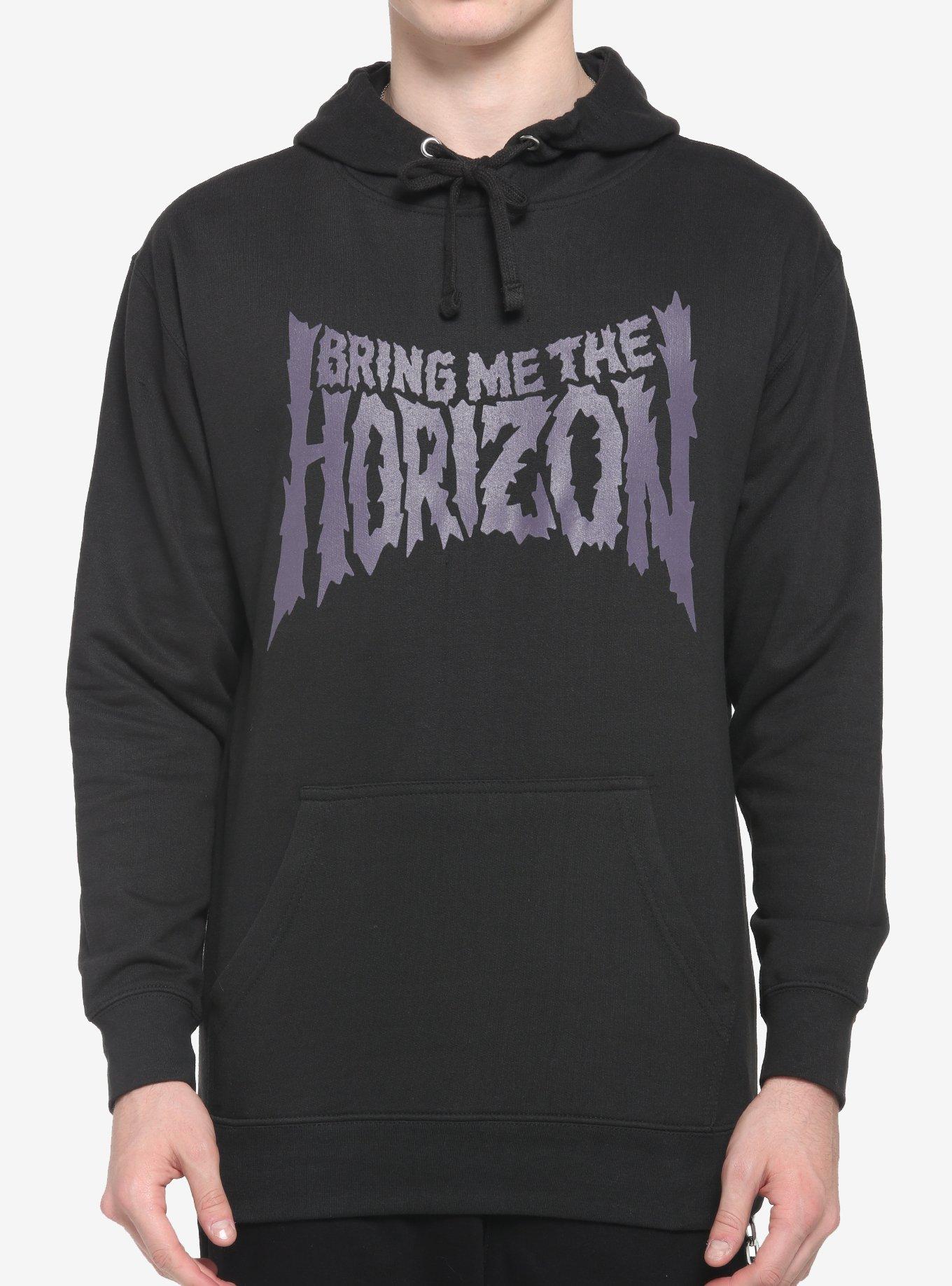 Bring Me The Horizon Grim Reaper Hoodie, BLACK, hi-res