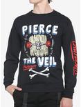 Pierce The Veil Skateboard Long-Sleeve T-Shirt, BLACK, hi-res