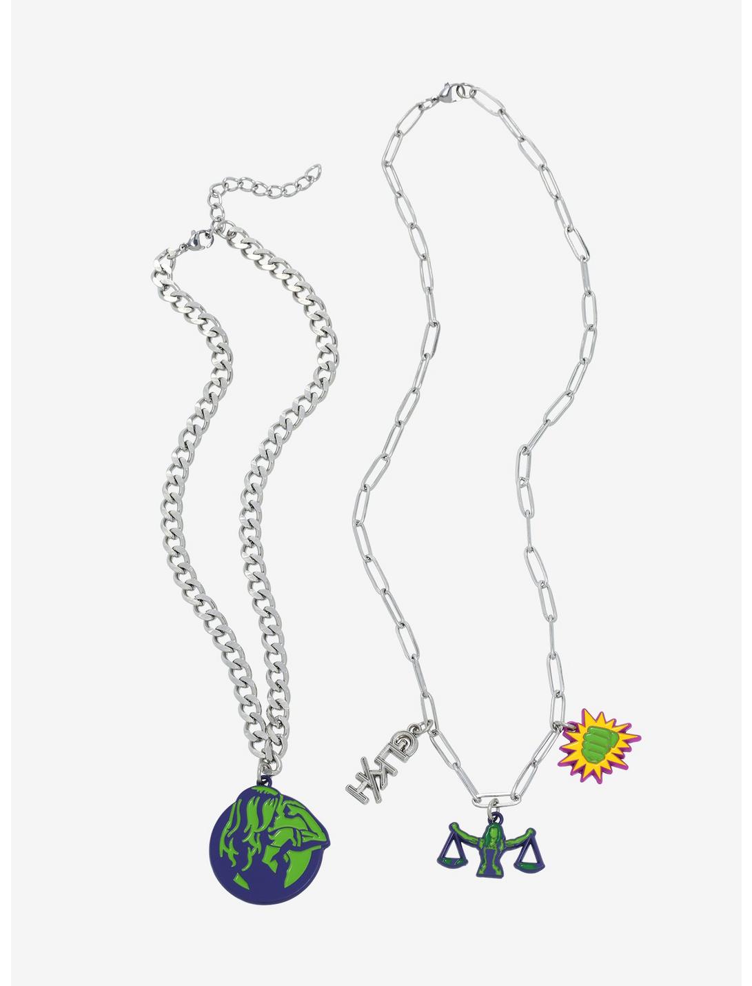Marvel She-Hulk: Attorney At Law Icon Necklace Set, , hi-res