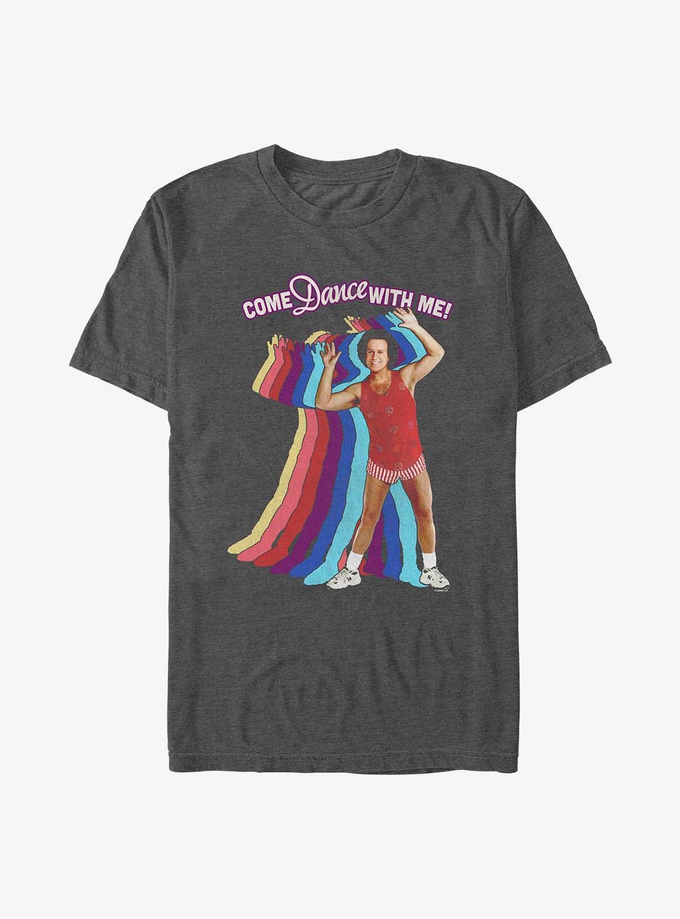 Richard Simmons Dance Party T-Shirt - GREY | BoxLunch