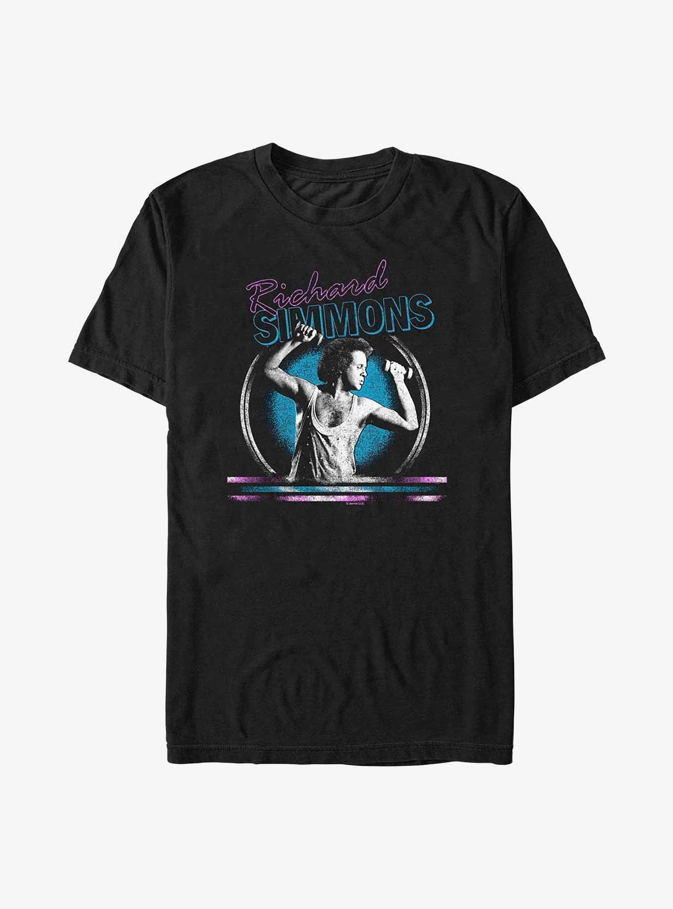 Richard Simmons Rockin'T-Shirt, BLACK, hi-res