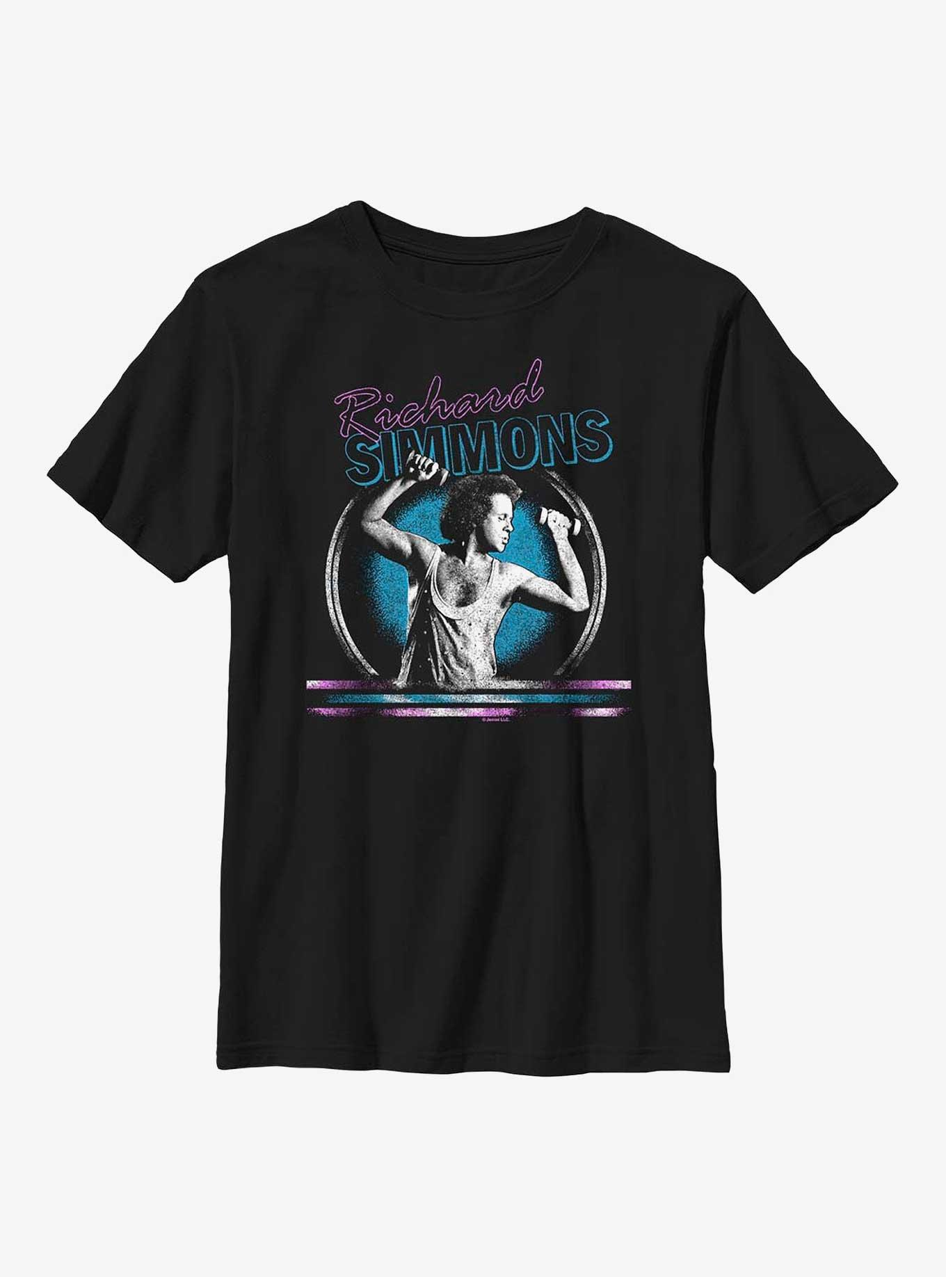 Richard Simmons Rockin'Youth T-Shirt, BLACK, hi-res