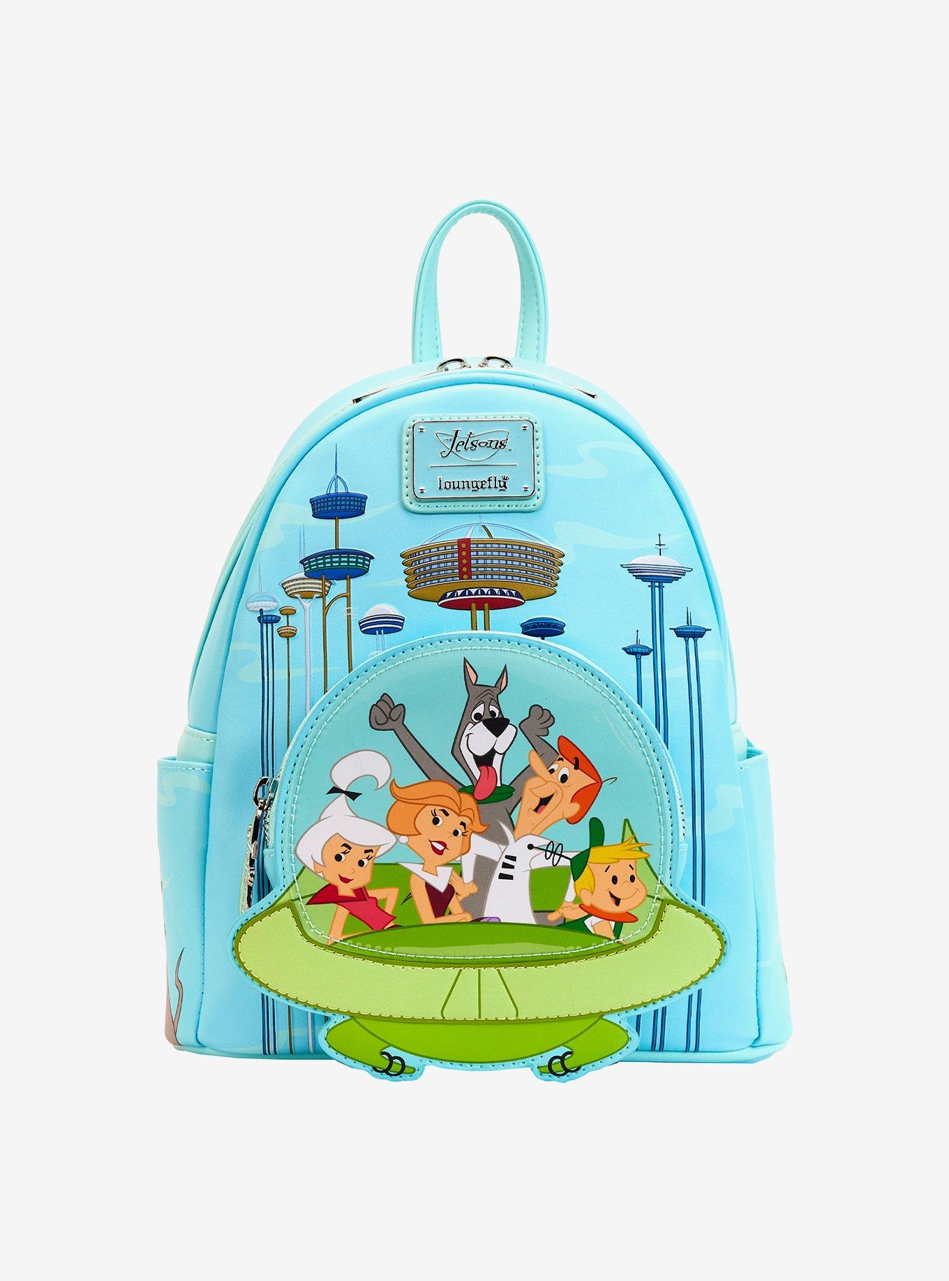 Loungefly The Jetsons Group Portrait Spaceship Mini Backpack, , hi-res