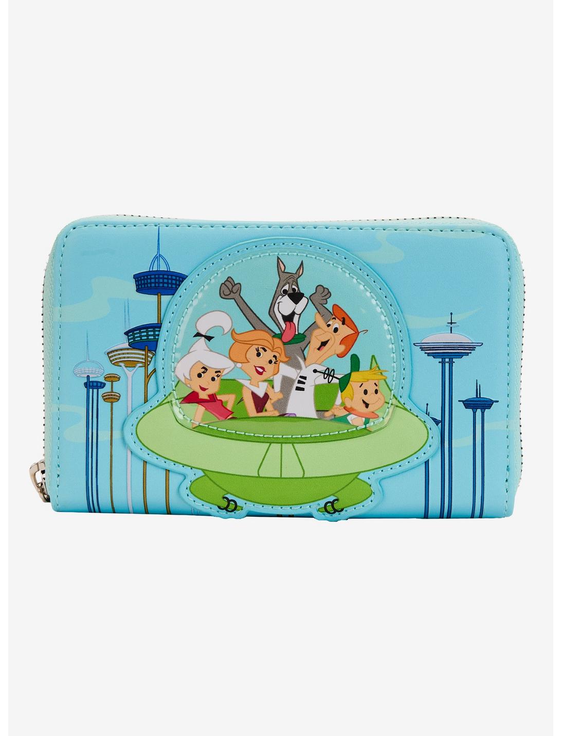 Loungefly The Jetsons Spaceship Zipper Wallet, , hi-res