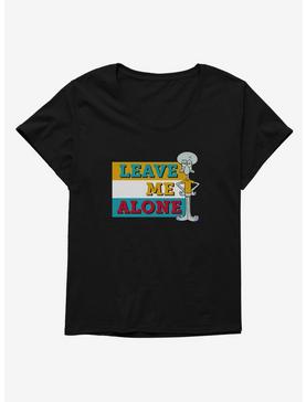 SpongeBob SquarePants Squidward Leave Me Alone Womens T-Shirt Plus Size, , hi-res