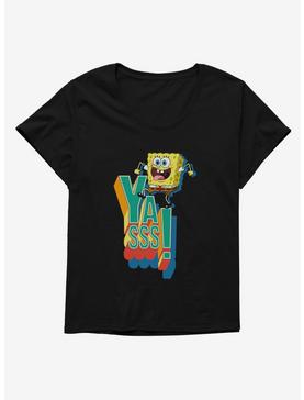 SpongeBob SquarePants Yasss Womens T-Shirt Plus Size, , hi-res
